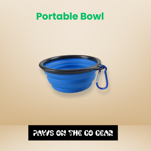 Portable Bowl - Paws on the go gear