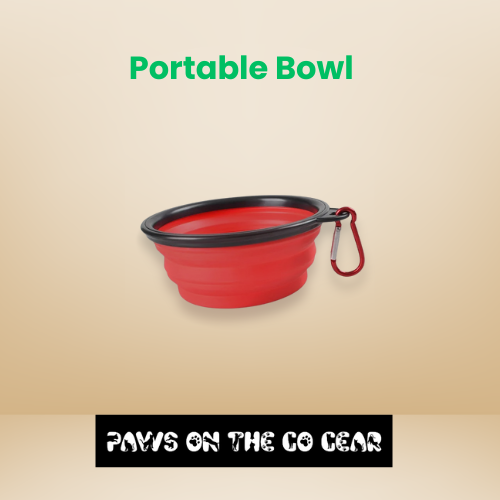 Portable Bowl - Paws on the go gear