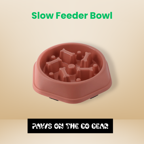 Slow Feeder Bowl - Paws on the go gear