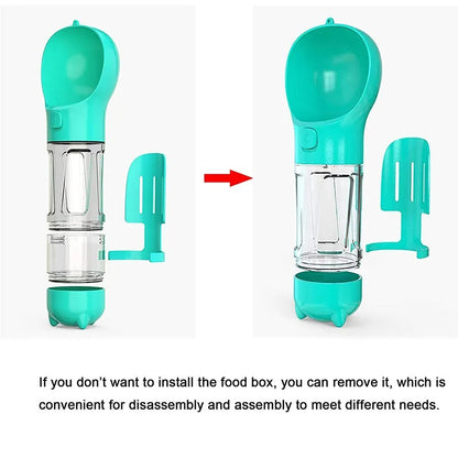 Portable 3 in 1 Water Bottle